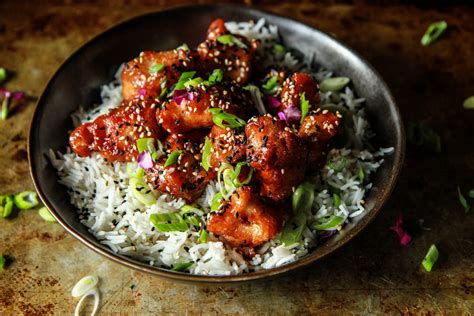skinny-fried-sweet-and-sour-blood-orange-chicken image