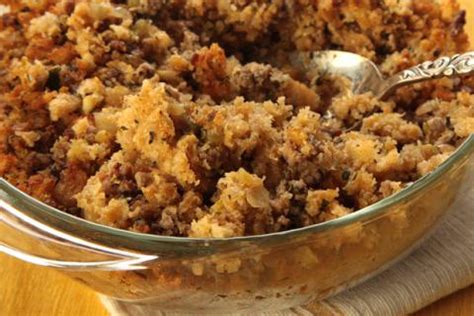 italian-stuffing-with-sausage-and-parmesan-cheese image