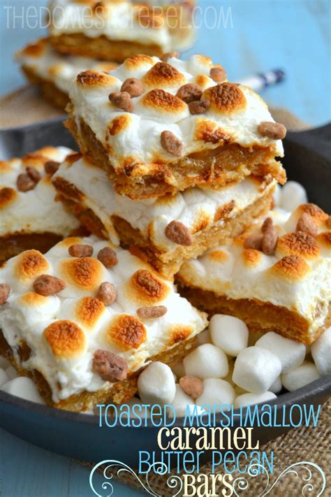toasted-marshmallow-caramel-butter-pecan-bars-the image