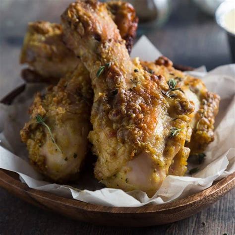 ginger-fried-chicken-recipe-all-she-cooks image