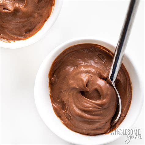 the-best-keto-sugar-free-chocolate-pudding image