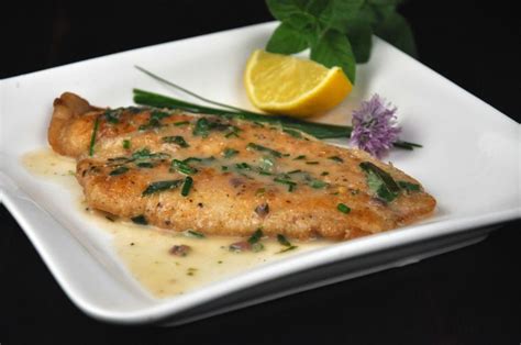 crispy-flounder-with-lemon-herb-sauce-valerie-hoff image