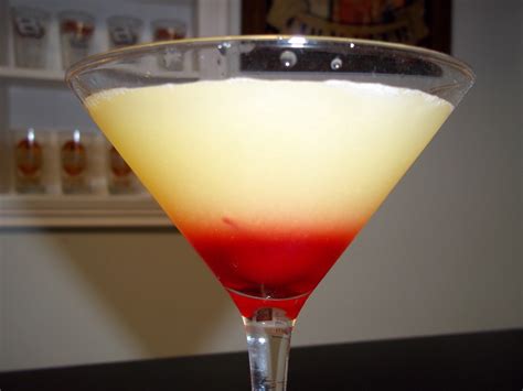 the-best-pineapple-upside-down-cake-martini-and-shot image