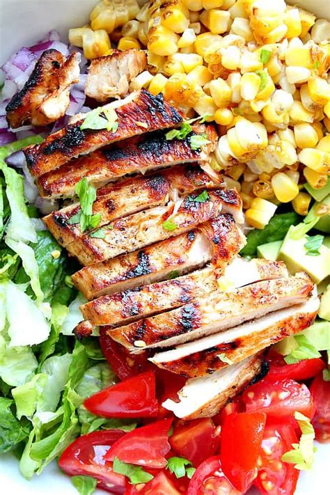 grilled-chicken-salad-recipe-crunchy-creamy-sweet image