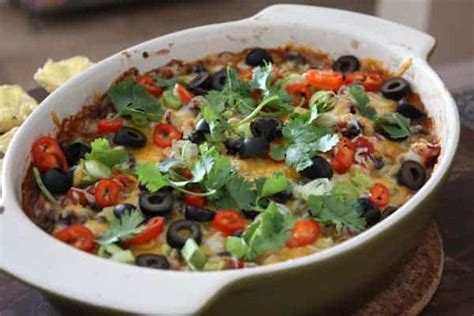 hot-black-bean-fiesta-dip-aggies-kitchen image