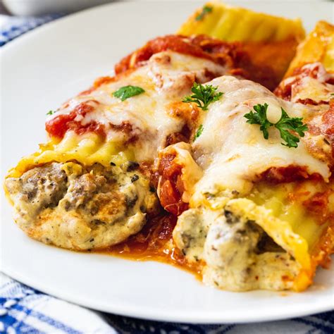 italian-sausage-manicotti-spicy-southern-kitchen image