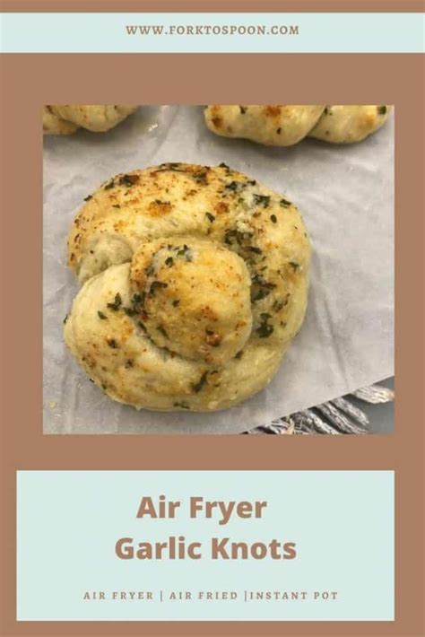 air-fryer-garlic-knots-fork-to-spoon image