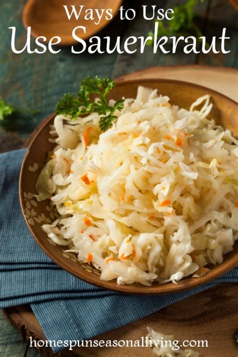 10-ways-to-use-sauerkraut-homespun-seasonal-living image