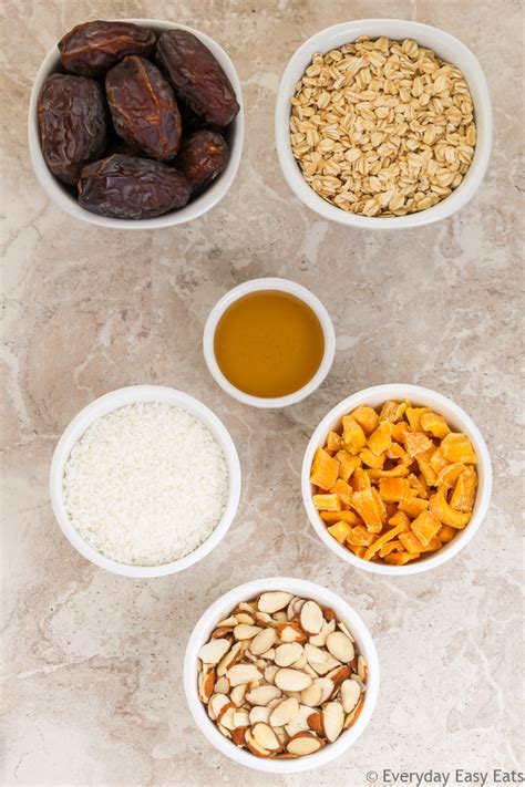 healthy-mango-coconut-granola-bars-easy-no-bake image