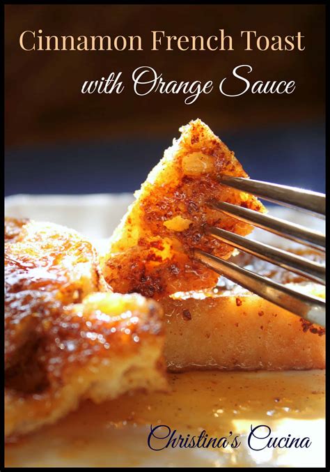 cinnamon-french-toast-with-orange-sauce image