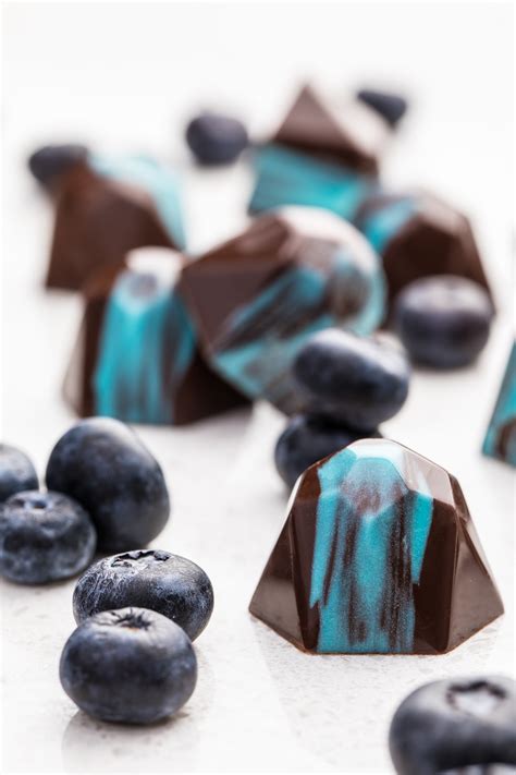 blueberry-white-chocolate-ganache-truffles-southern image