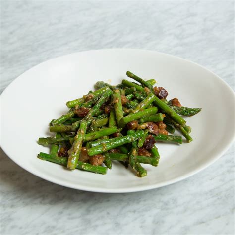 asparagus-carbonara-recipe-melissa-clark-food-wine image