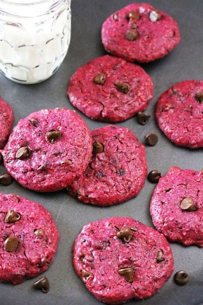 beet-cookies-recipe-food-fanatic image