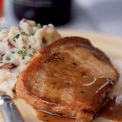 honey-and-spice-glazed-pork-chops-recipe-myrecipes image