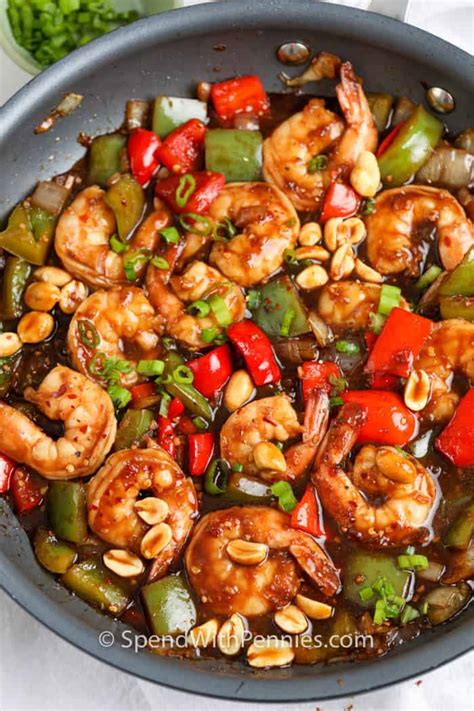 kung-pao-shrimp-30-minute-meal-spend-with-pennies image