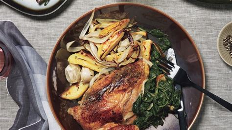 roast-chicken-with-potatoes-and-onions-recipe-bon image