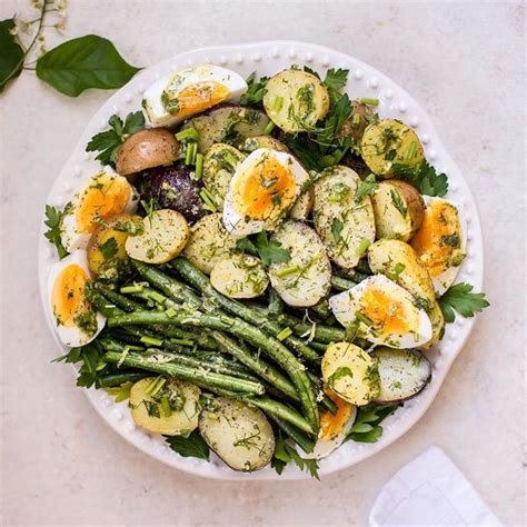 potato-and-green-bean-salad-with-soft-boiled-eggs image