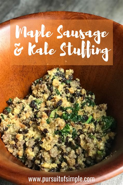 easy-stuffing-recipe-with-maple-sausage-and-kale image