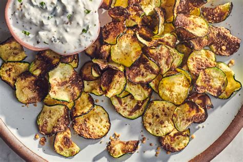 air-fryer-zucchini-chips-recipe-no-breading-kitchn image