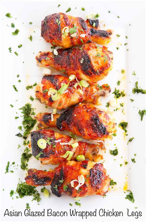 asian-glazed-bacon-wrapped-chicken-legs-chef-dennis image