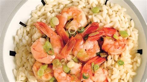 shrimp-scampi-with-green-onions-and-orzo-recipe-bon image