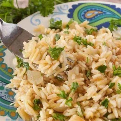 orzo-rice-pilaf-mindees-cooking-obsession image