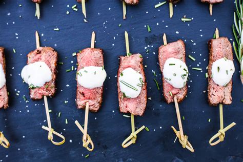 seared-beef-filet-bites-with-horseradish-sauce-the image
