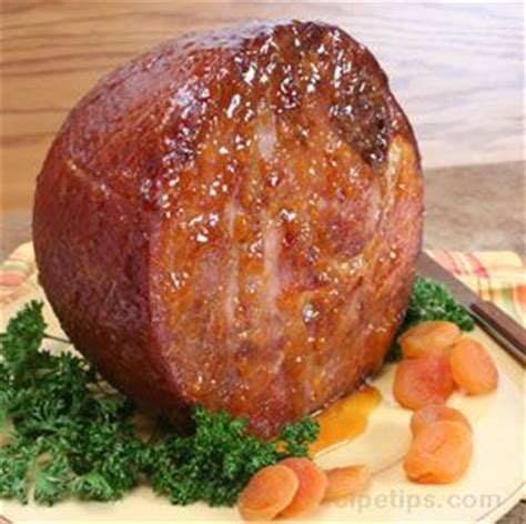 baked-ham-with-apricot-brandy-glaze image