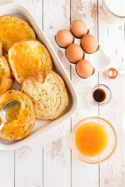 croissant-breakfast-casserole-with-orange-marmalade image