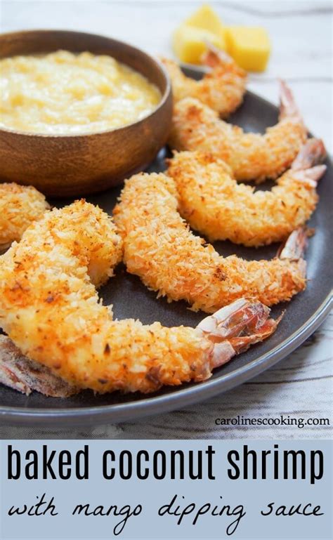 baked-coconut-shrimp-with-mango-dipping-sauce image