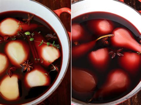 port-wine-poached-pears-cooking-on-the-weekends image