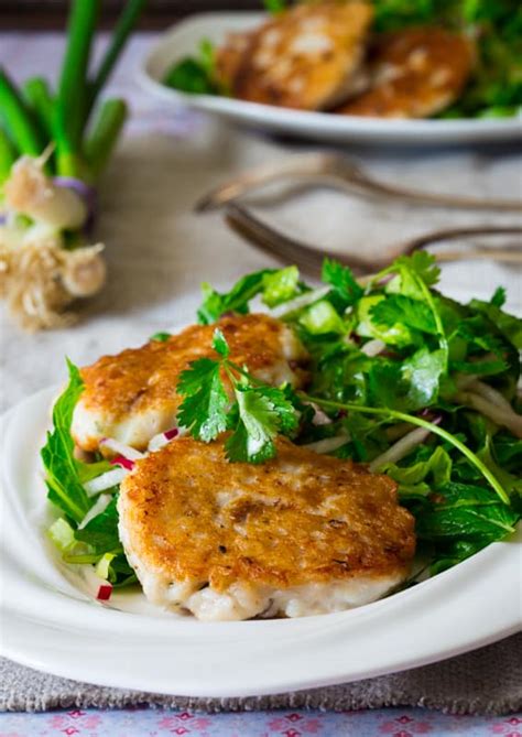 thai-style-fish-cakes-with-herbal-salad-healthy image