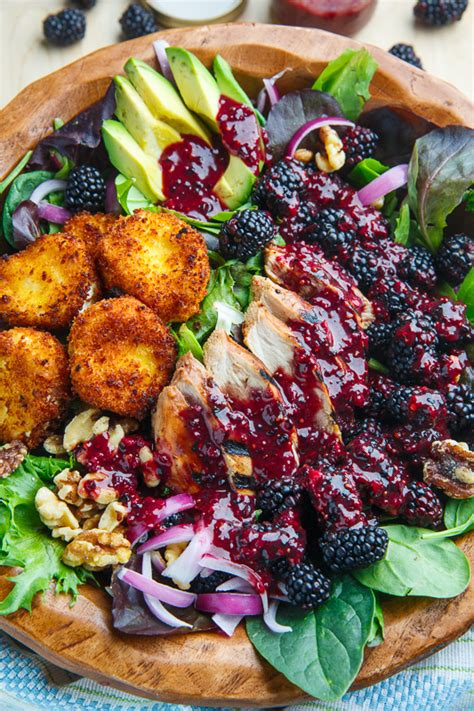 blackberry-balsamic-grilled-chicken-salad-with image
