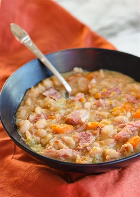 southern-slow-cooker-ham-and-navy-bean-soup image