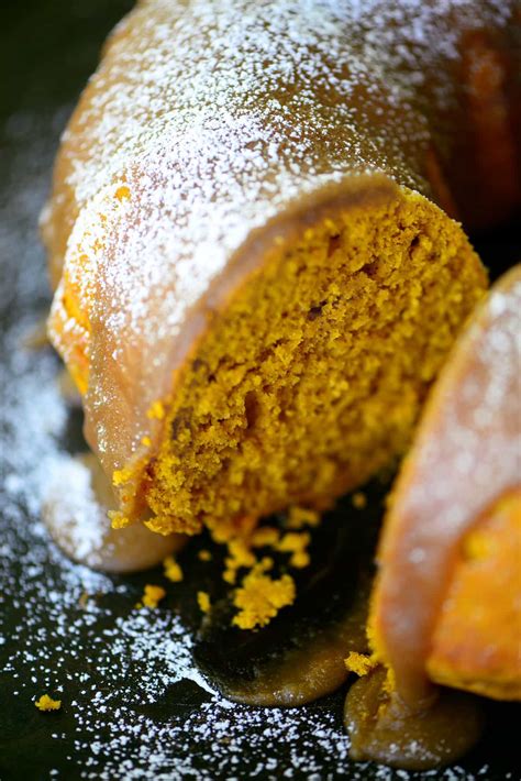 pumpkin-bundt-cake-with-maple-glaze-the-gunny-sack image
