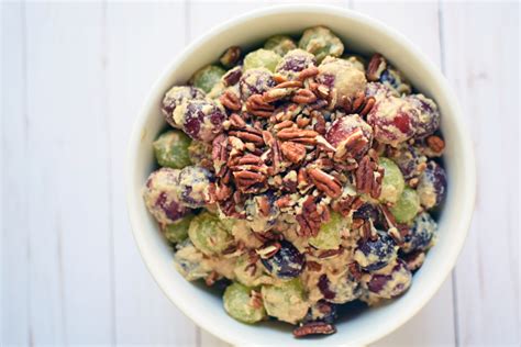 vegan-grape-salad-recipe-emily-happy-healthy image
