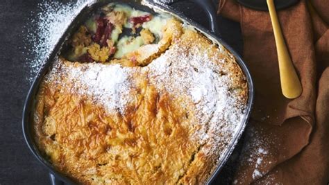 recipe-rhubarb-and-custard-self-saucing-pudding image