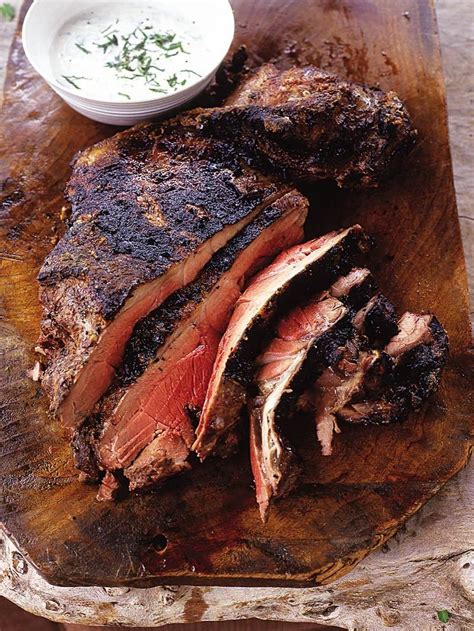 spicy-barbecued-leg-of-lamb-lamb-recipes-jamie-oliver image