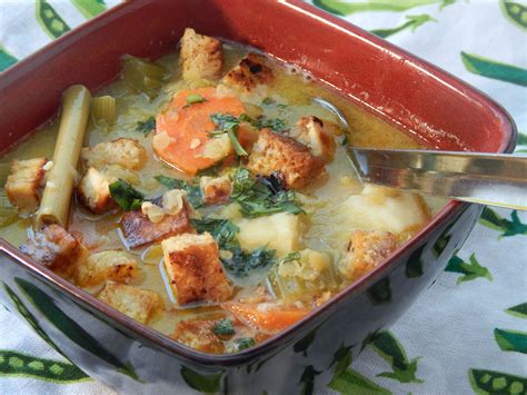 vegetable-tofu-soup-with-lemongrass-and-coconut image