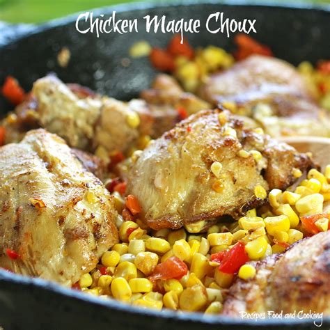 chicken-maque-choux-recipes-food-and-cooking image