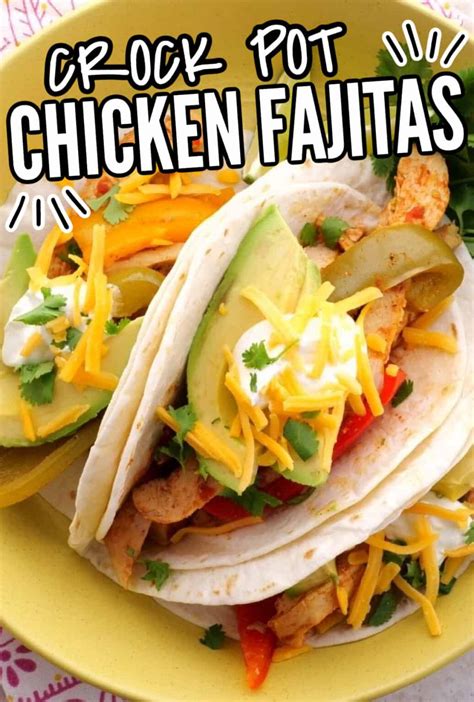 chicken-fajitas-in-crock-pot-southern-plate image
