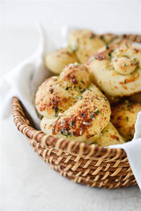 easy-homemade-garlic-herb-knots-simply-scratch image
