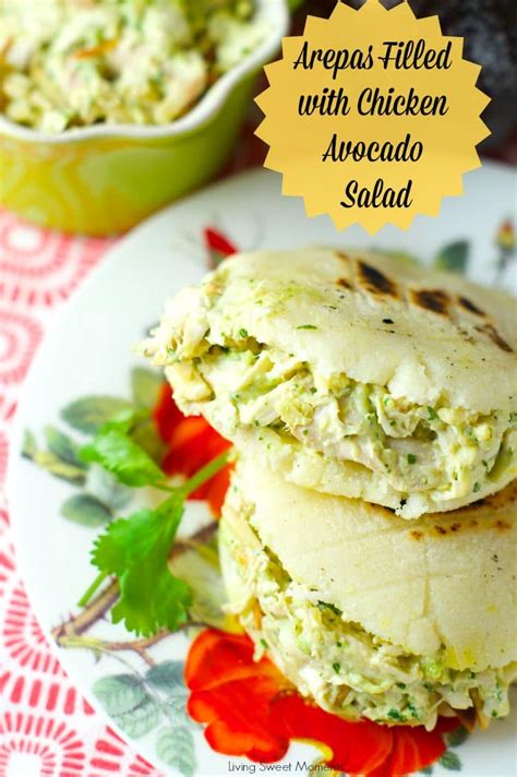 arepas-filled-with-avocado-chicken-salad-reina image