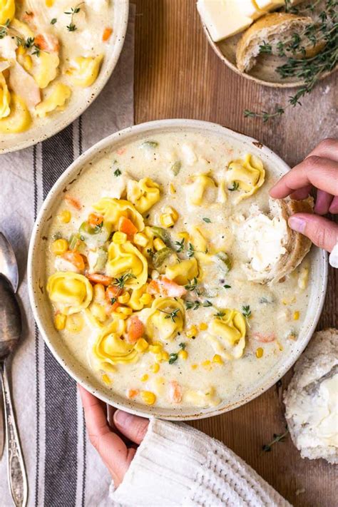 creamy-chicken-and-cheese-tortellini-soup-modern image