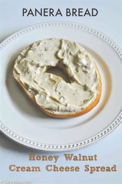 panera-honey-walnut-cream-cheese-copykat image