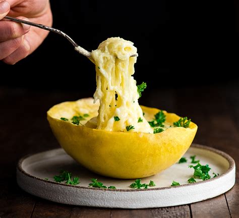 spaghetti-squash-mac-and-cheese-joyfoodsunshine image