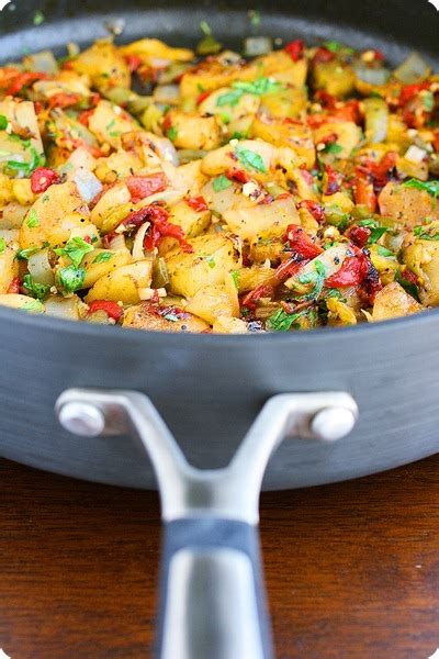 potato-hash-with-bell-peppers-and-onions-the image