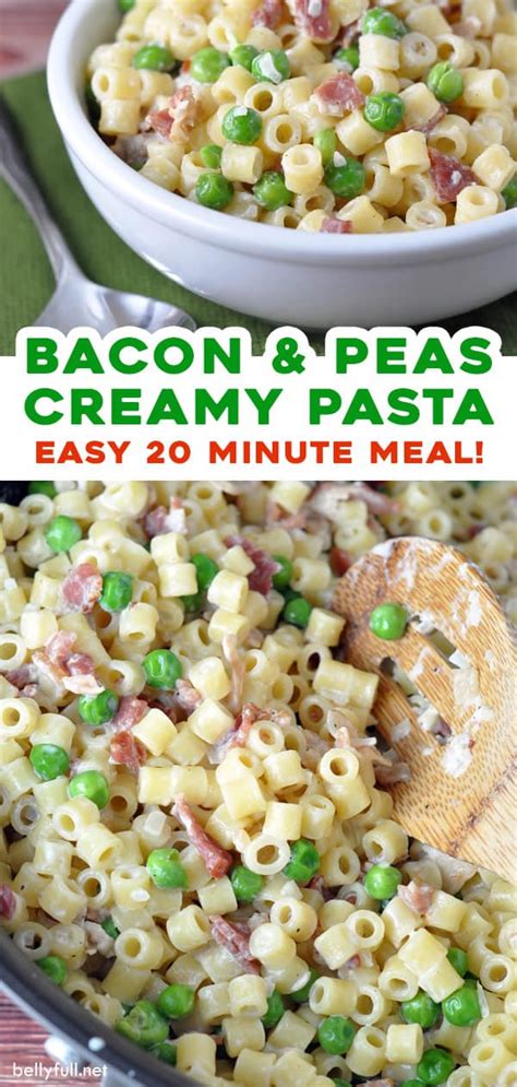 creamy-pasta-with-bacon-and-peas-belly-full image