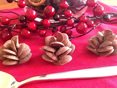 chocolate-pine-cones-perfect-place-card-holder-mini image