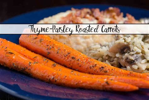 roasted-carrots-with-parsley-and-thyme-the image